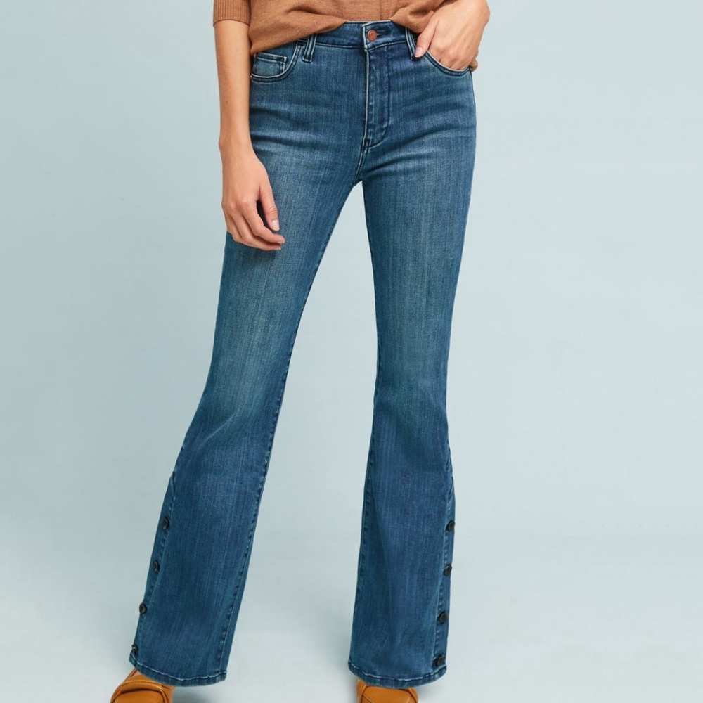 Anthropologie Pilcro High-Rise Bootcut Jeans